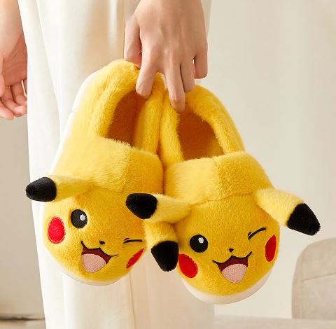 Pokemon Pikachu Plush Slipper