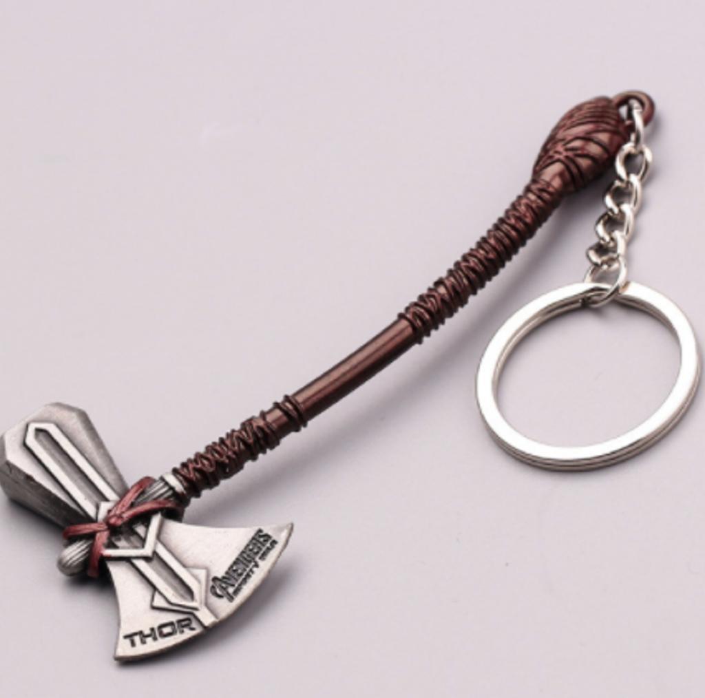 Thor axe hammer on sale keychain