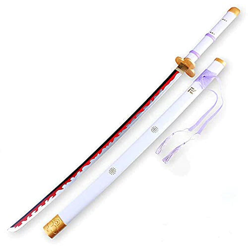 ONE PIECE - KATANA OF RORONOA ZORO - ENMA WHITE (WOOD)