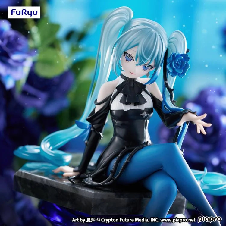 Vocaloid Hatsune Miku Flower Fairy (Blue Rose) Noodle Stopper Figure