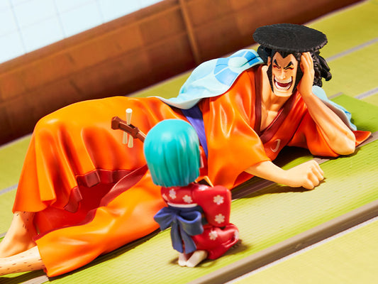 One Piece Ichibansho Revible Moment Hiyori & Oden Figure