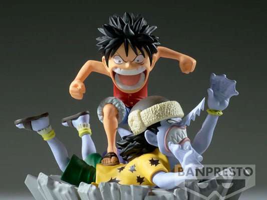 One Piece World Collectable Figure Log Stories Monkey D. Luffy vs. Arlong