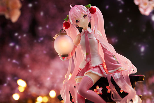 Vocaloid Sakura Miku (Sakura Lantern Ver.) Figure Authentic