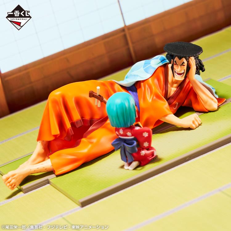 One Piece Ichibansho Revible Moment Hiyori & Oden Figure