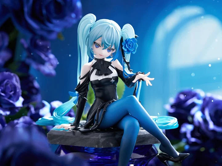 Vocaloid Hatsune Miku Flower Fairy (Blue Rose) Noodle Stopper Figure