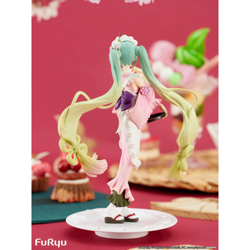 Vocaloid Hatsune Miku - Exc∞d SweetSweet - Matcha Parfait Cherry Blossom Authentic Figure