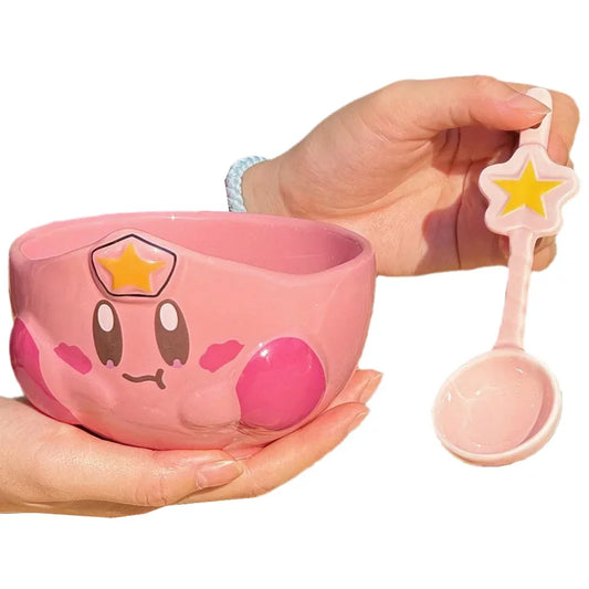 Nintendo Kirby Chef Hat Super Star Bowl & Spoon