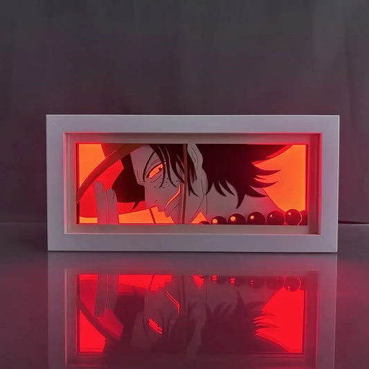 One Piece Ace LED Light Box with Remote Control