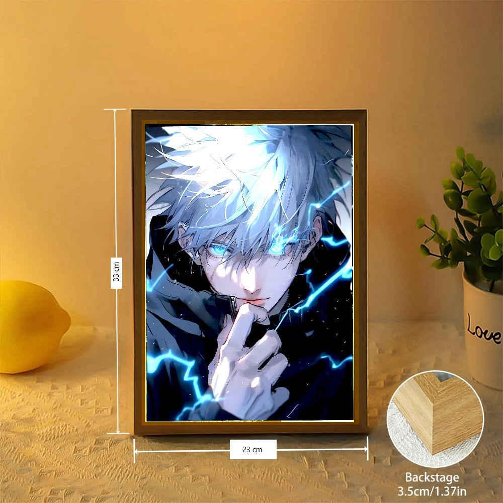 Jujutsu Kaisen Satoru Gojo Photo Frame LED Light