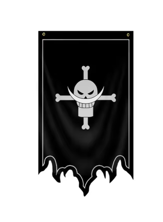 One Piece Whitebeard Flag