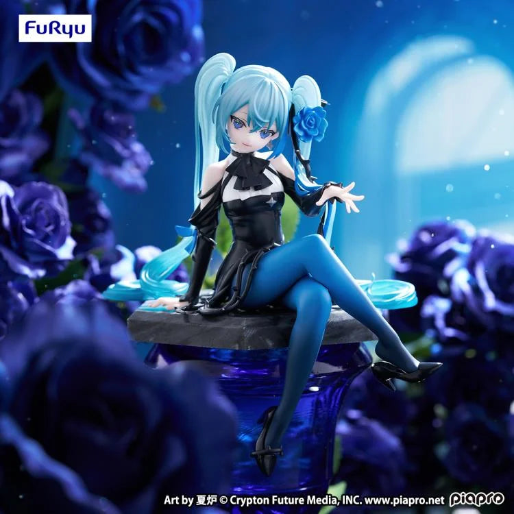 Vocaloid Hatsune Miku Flower Fairy (Blue Rose) Noodle Stopper Figure