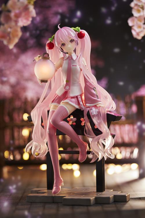 Vocaloid Sakura Miku (Sakura Lantern Ver.) Figure Authentic