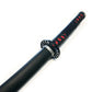 DEMON SLAYER - TANJIRO KAMADO SWORD - BLACK NICHIRIN KATANA (STEEL)