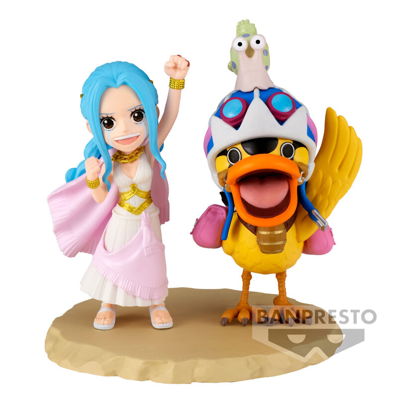 One Piece world collectable Log Series Nefeltari Vivi & Karoo figure