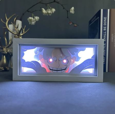 One Piece Luffy Gear 5 LED Light Box with Remote Control