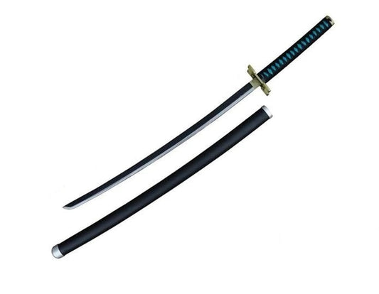 Demon Slayer Kimetsu No Yaiba Tokitou Muichirou Katana ( Wood )