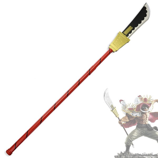 One Piece Whitebeard Edward Polearm (Wood)