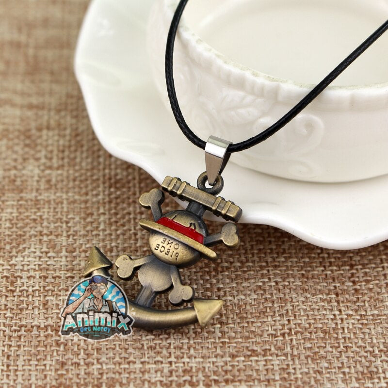 One-Piece Necklace Luffy Skull - AnimixQ