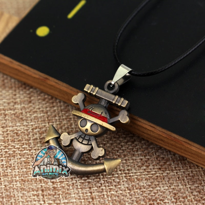 One-Piece Necklace Luffy Skull - AnimixQ