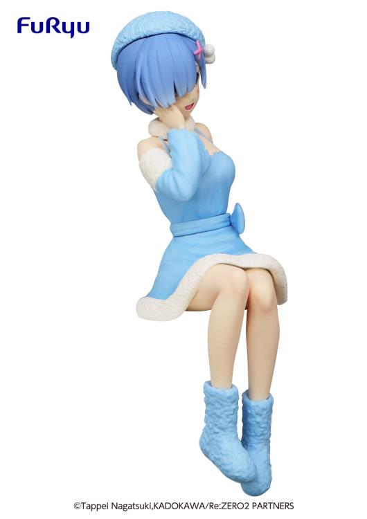 Re:Zero Starting Life in Another World Rem (Snow Princess) Noodle Stopper Authentic Figure