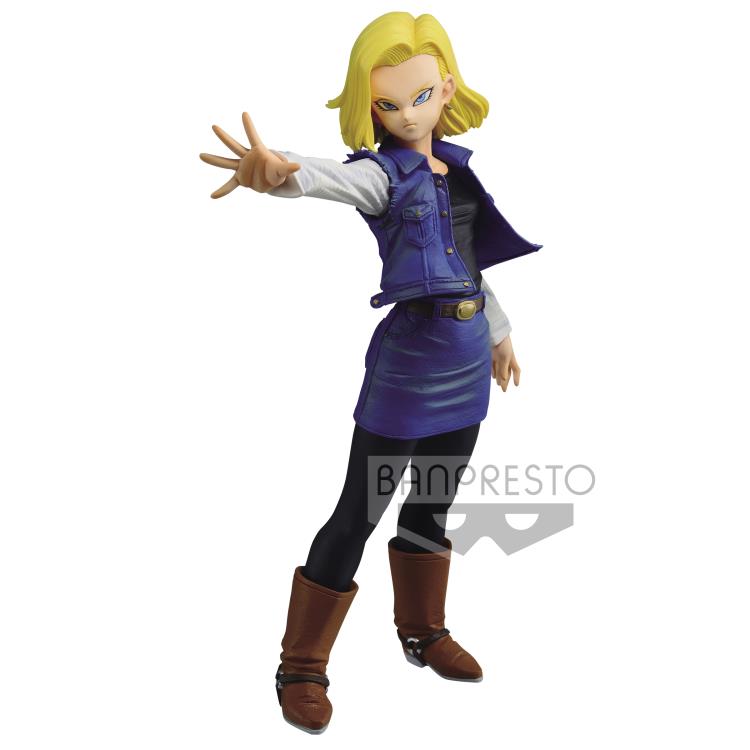 Bandai Match Makers Android 18 Action Figure 18 Cm Dragon Ball Z Authentic - AnimixQ