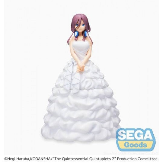 The Quintessential Quintuplets Miku Nakano Wedding Bride Ver. Sega - AnimixQ